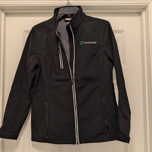 Women's Small Clique Black Zip Up